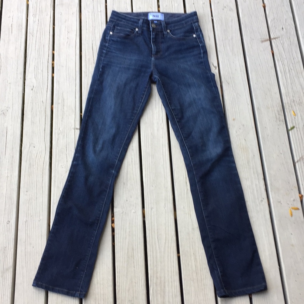 Paige jeans woman’s size 24 Hoxton straight